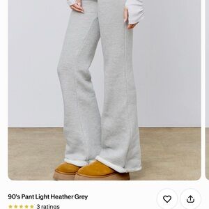 The Phluid Project Light Heather Grey Track Pants